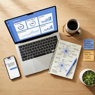 Cornflower AI visibility dashboard and strategy planning